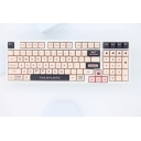 Pink Plastic 104+38 MDA profile Keycap Set PBT DYE Sublimation for Mechanical Gaming Keyboard